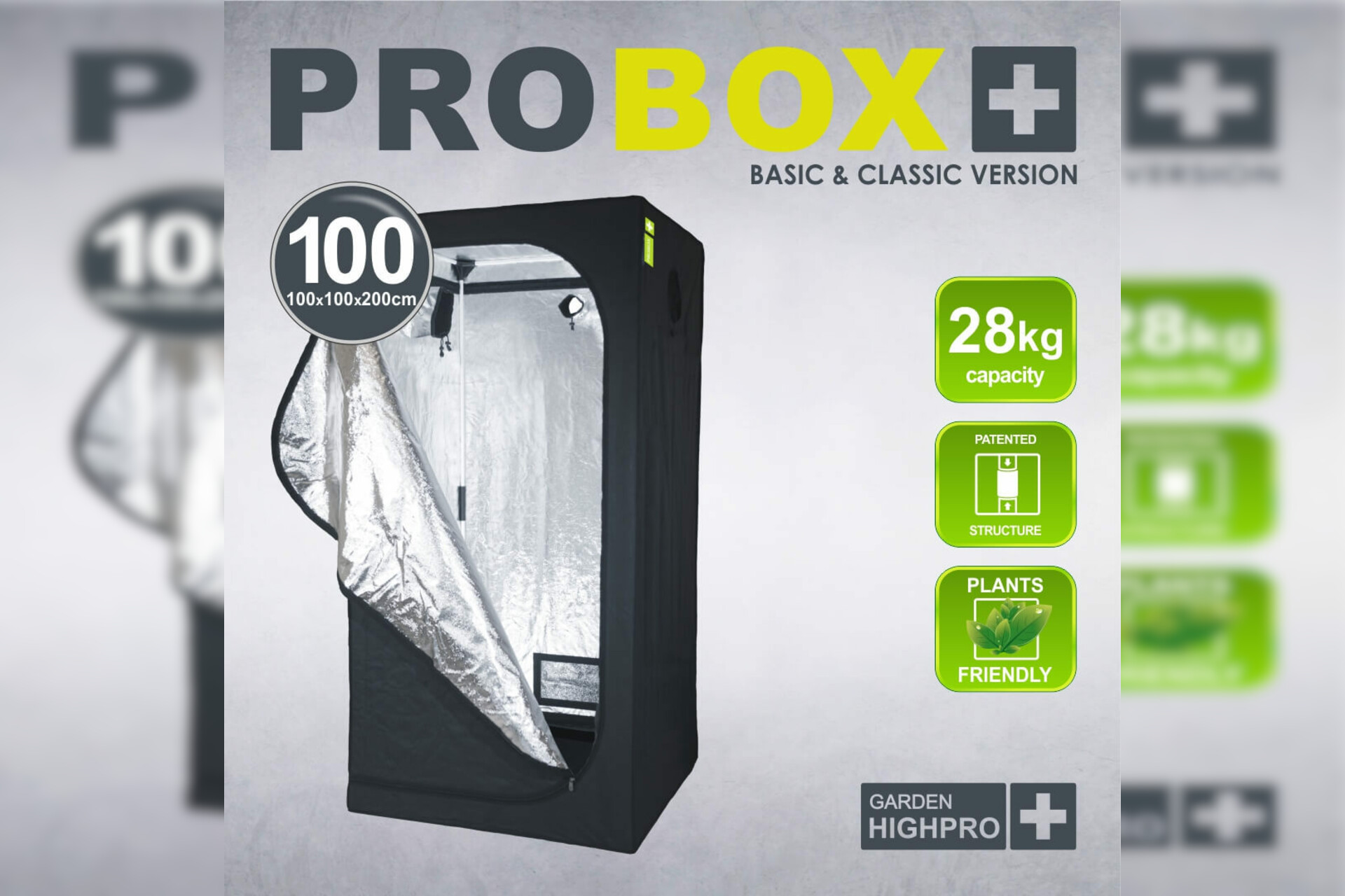 GHP Probox Classic100 (100x100x200cm)