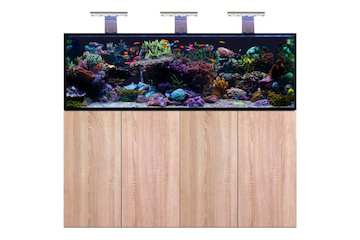 D-D Aqua-Pro Reef 1800- METAL FRAME- PLATINUM OAK