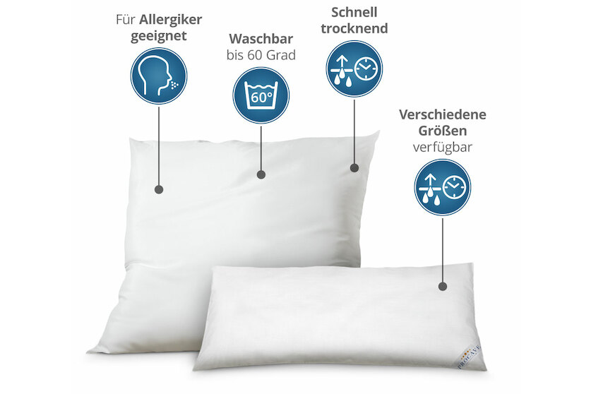 MICRO-COMFORT Kissen unversteppt