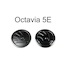 Skoda Octavia 5E Emblem für Vorne & Hinten