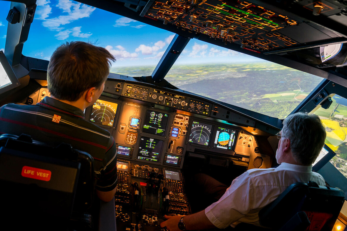 Flugsimulator A320