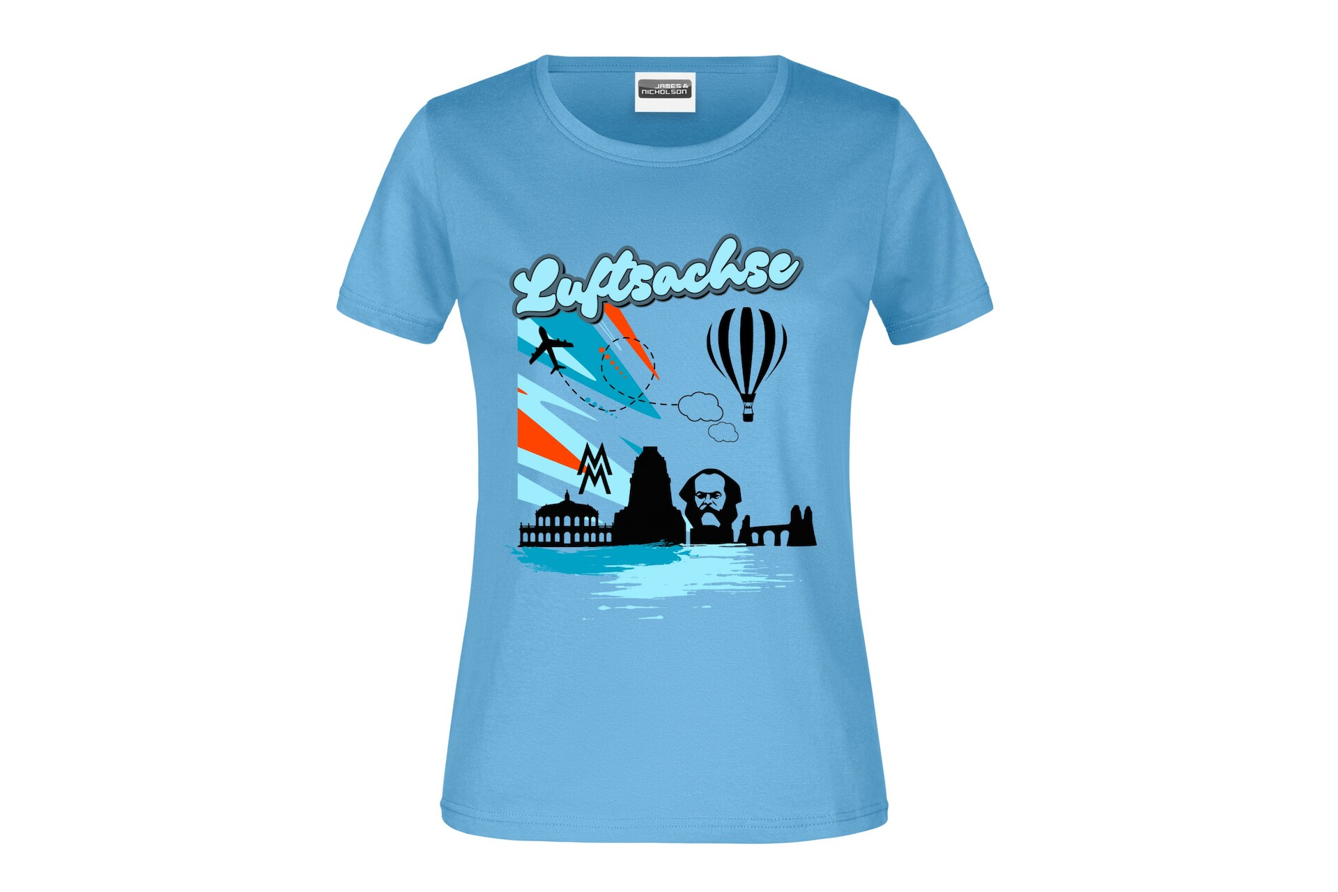 T-Shirt Luftsachse