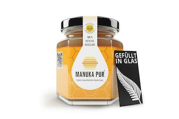 Manuka Honig MGO Gehalt mind. 800+ mg/kg, 500g, ANALYTICA zertifiziert, abgefüllt in Neuseeland - 500g (€27,79/100g)