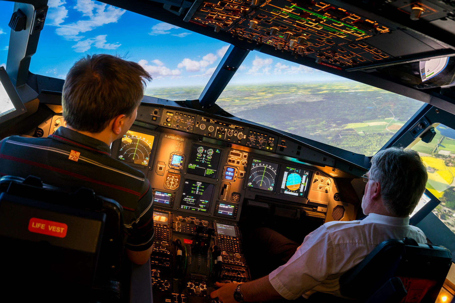 Flugsimulator A320