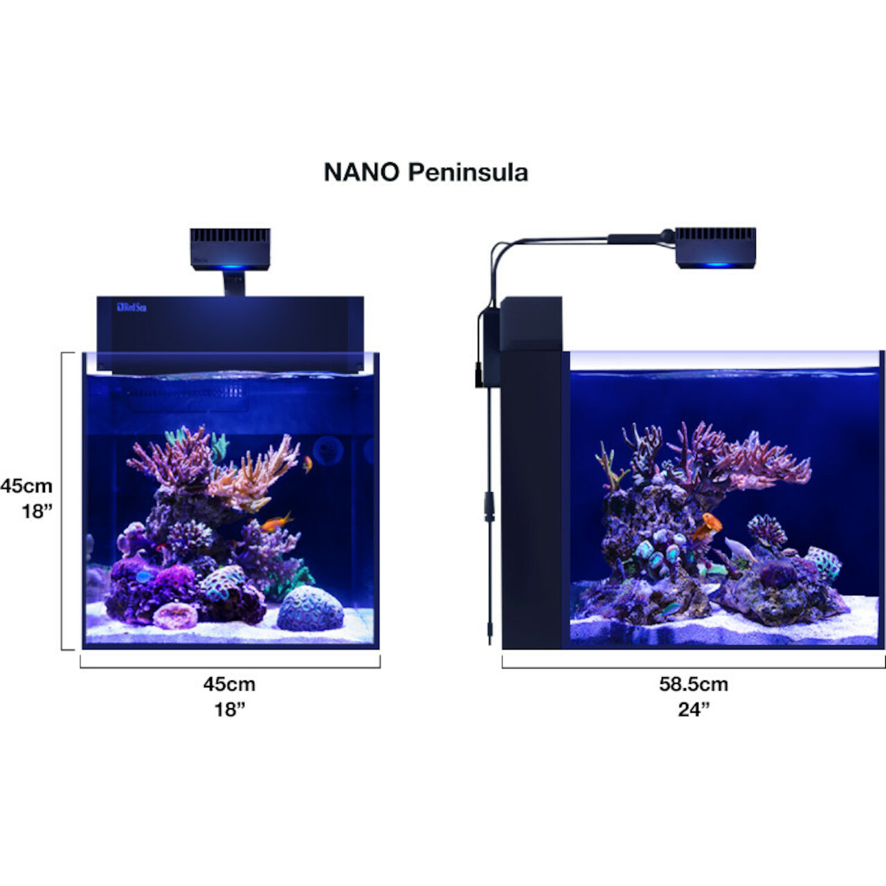 Red Sea Max Nano Peninsula G2 schwarz