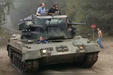Panzer fahren Flakpanzer Gepard - 30 Minuten