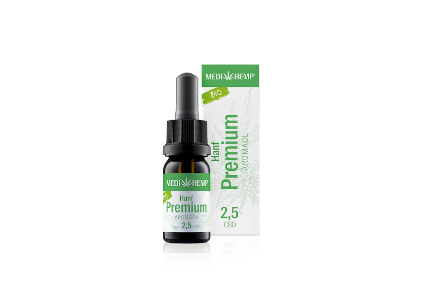 Bio Hanf Premium Aromaöl 2,5%, 10ml