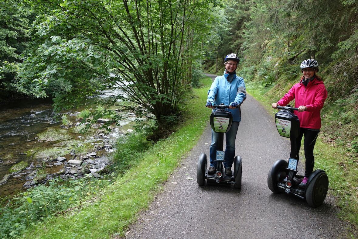 Segway-Tour Schwarzatal-Panorama