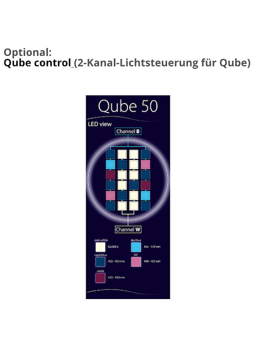Aqua Medic Qube 50 LED-Spot