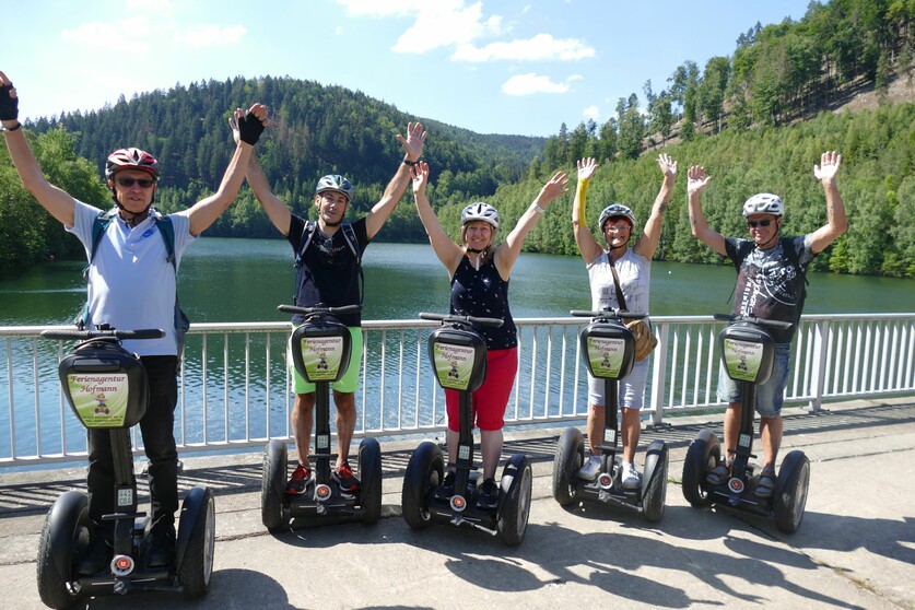 Segway-Tour Talsperre Leibis-Lichte