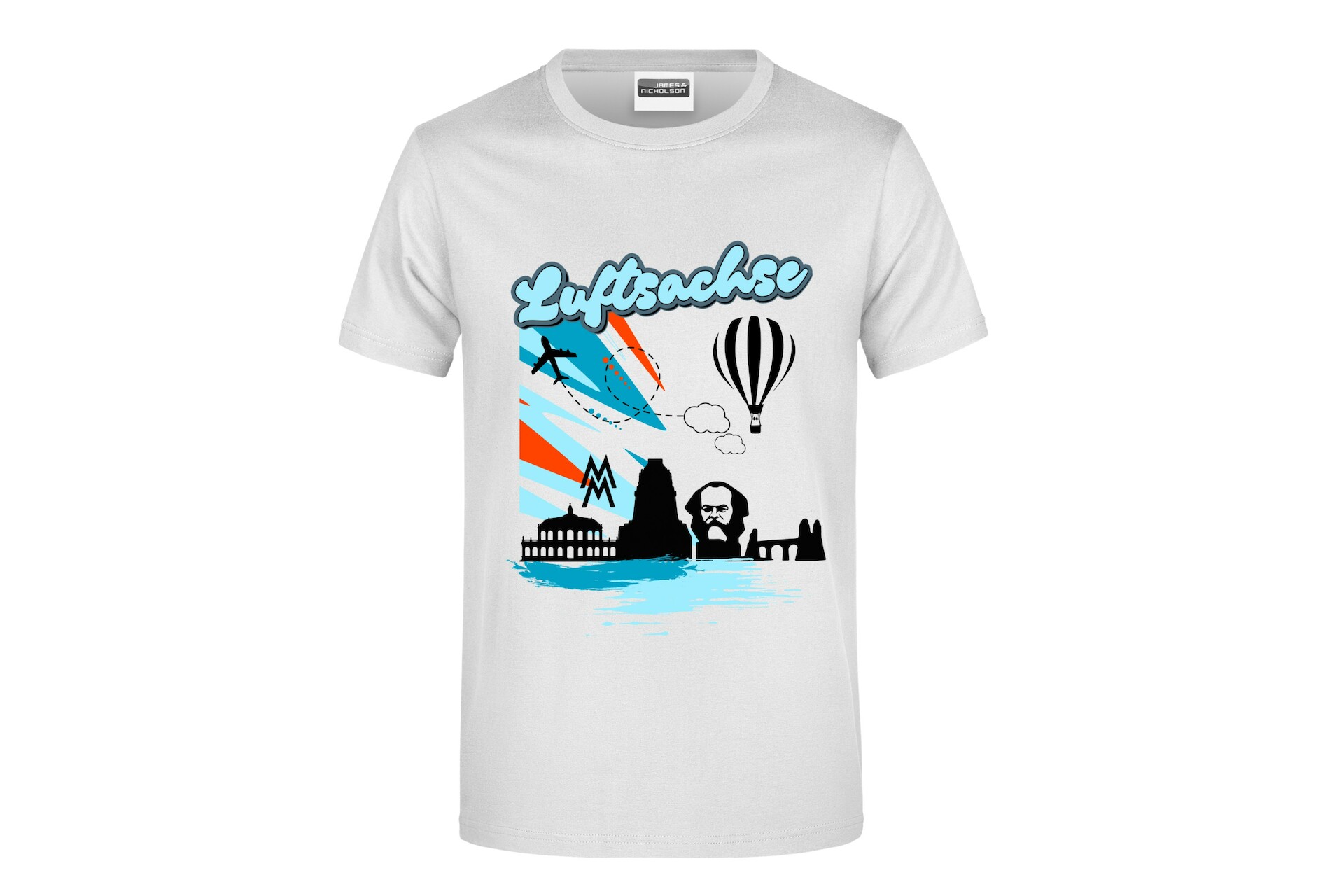 T-Shirt Luftsachse
