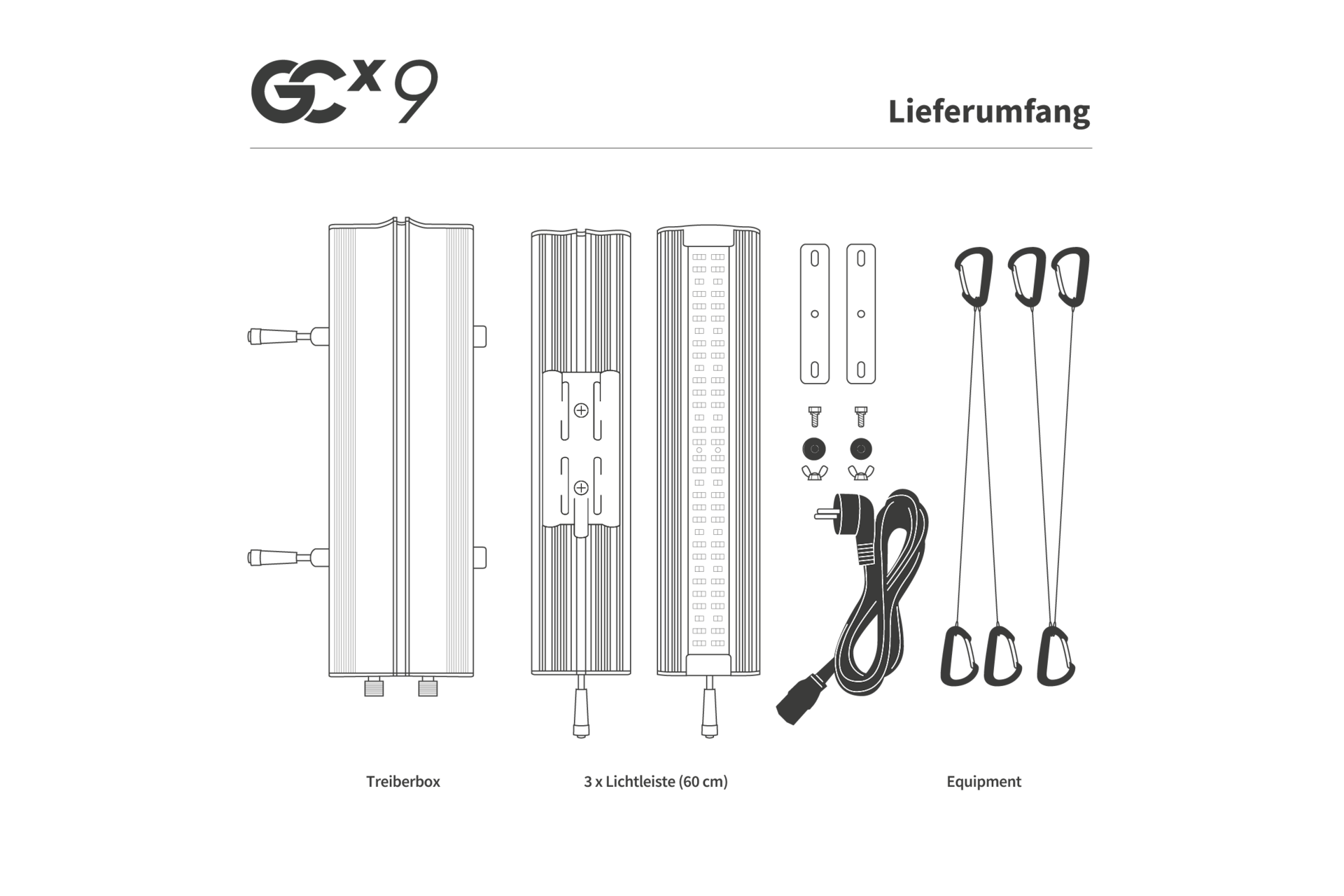 Greenception GCx 9 PWR LED Pflanzenlampe