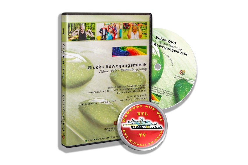Sitzgymnastik für Senioren "Bunte Mischung" Video-DVD