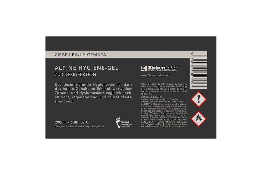 "Alpine" Hygiene Handgel 200 ml
