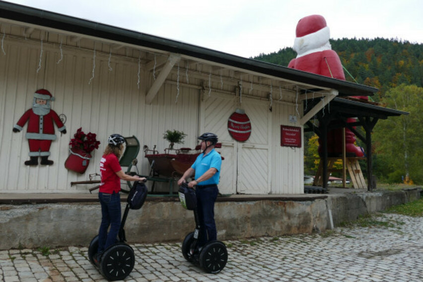 Segway Bergbahn-Weihnachtsbahnhof-Tour im Schwarzatal