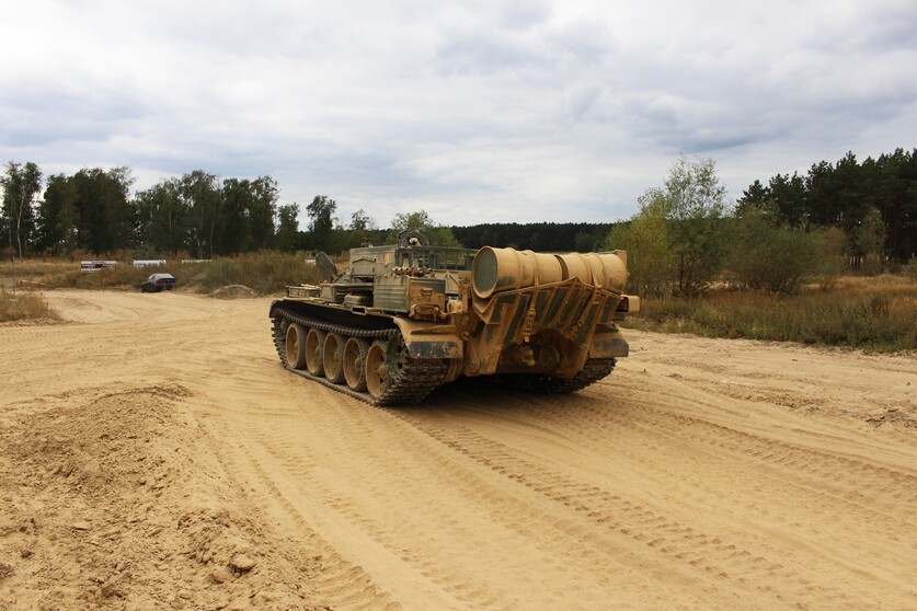 Mitfahren im Panzer