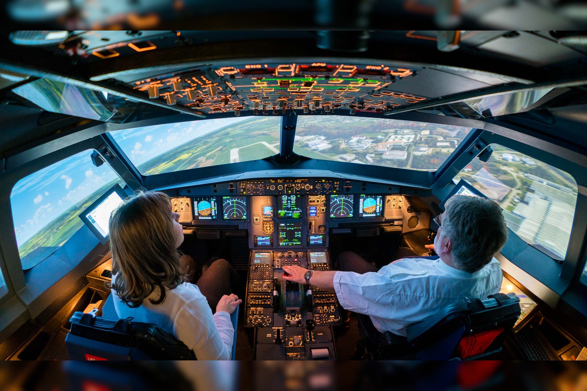 Flugsimulator A320