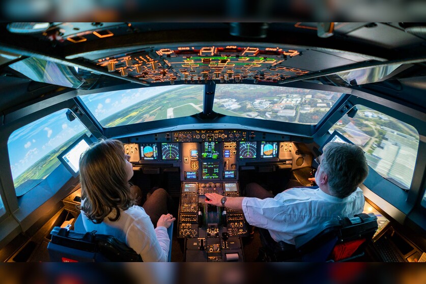 Flugsimulator A320