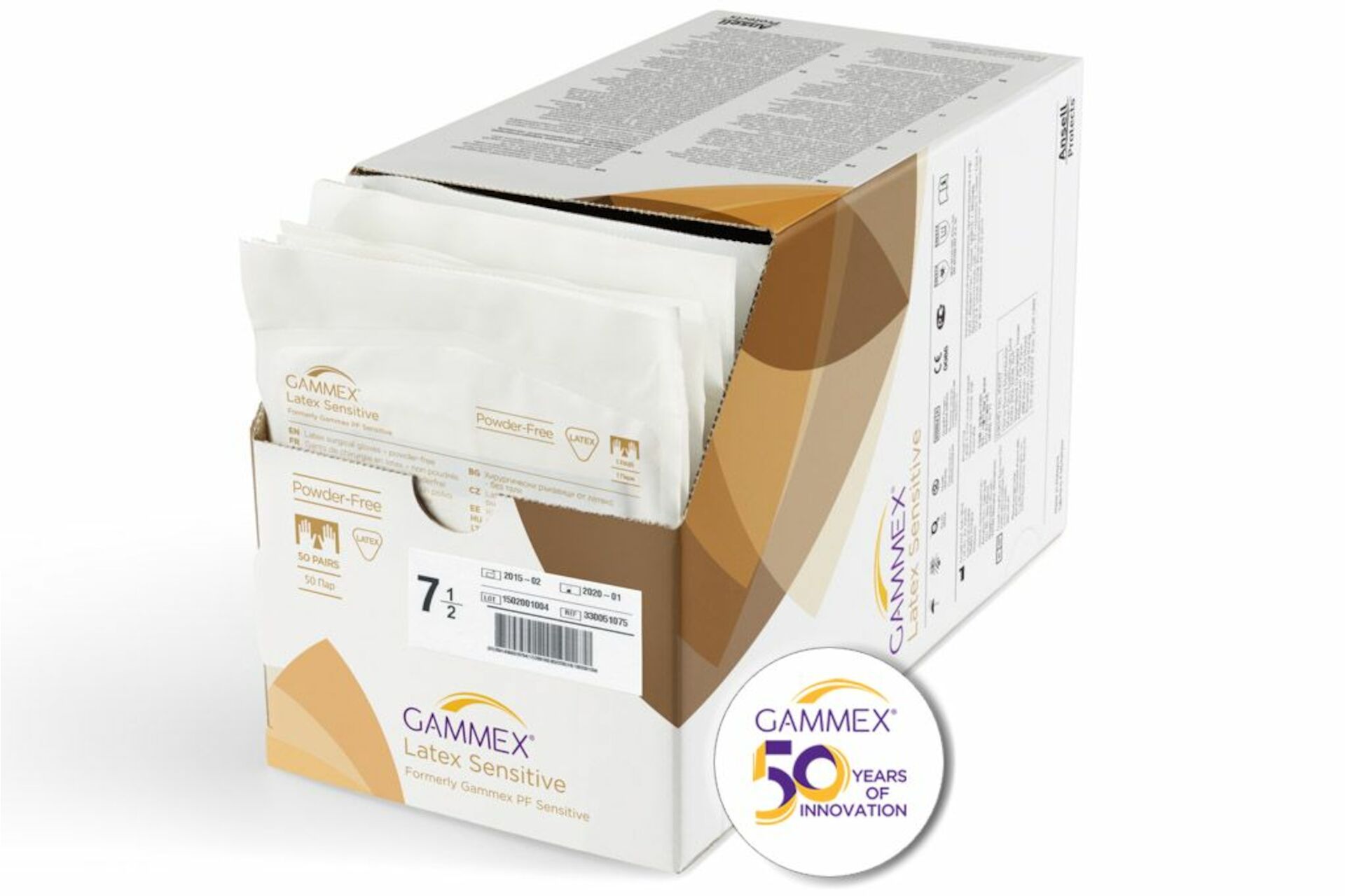 Gammex® Latex Sensitive Box á 50 Paar