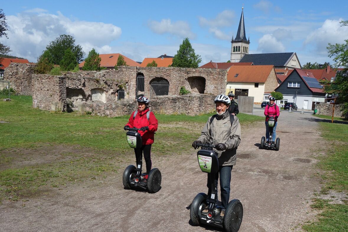 Segway-Tour Hohe Tanne mit Picknick am Rennsteig