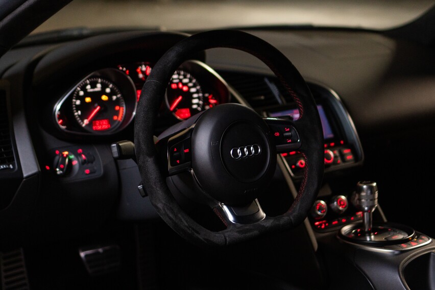 Mitfahren im Audi R8