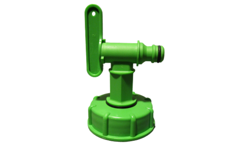 Adapter mit Hahn Klicksystem