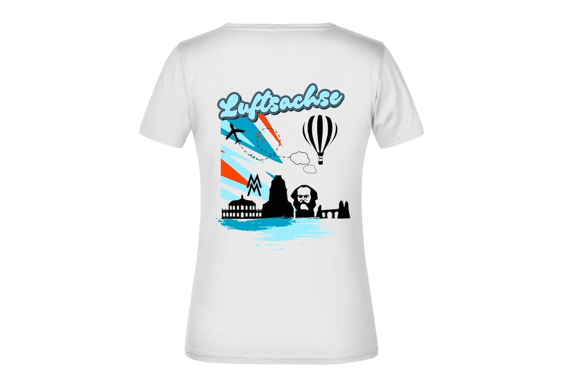 T-Shirt Luftsachse