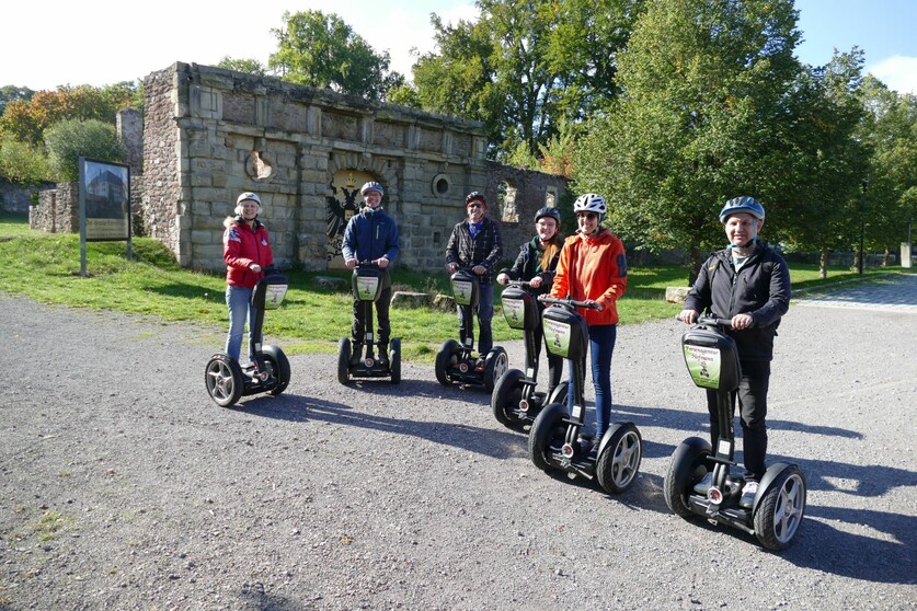 Segway-Tour Hohe Tanne mit Picknick am Rennsteig