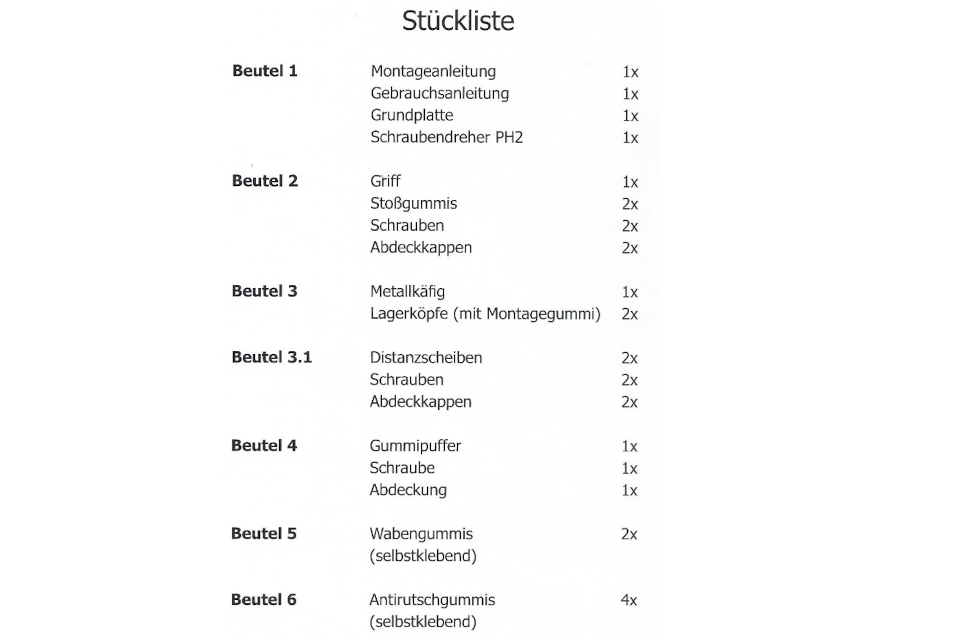 Strumpfanziehhilfe - Bausatz inclusive Wandaufhängung - SABAU