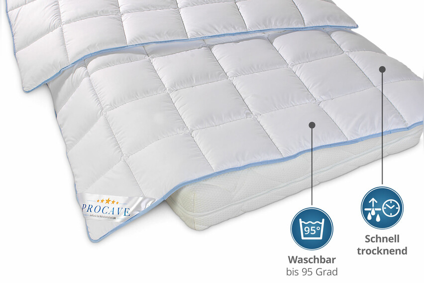 TopCool kochfeste Qualitäts-Ganzjahresdecke