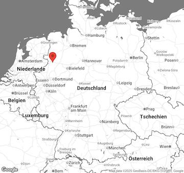 Karte von Ballonfahrt