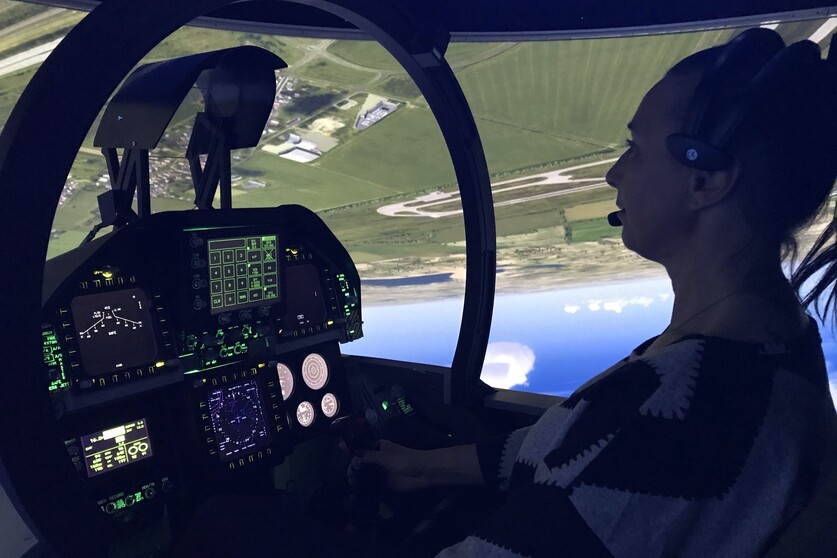 Flugsimulator Kampfjet F/A-18 Super Hornet