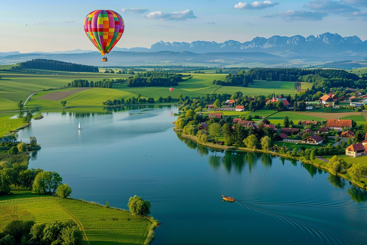 Ballonfahrt