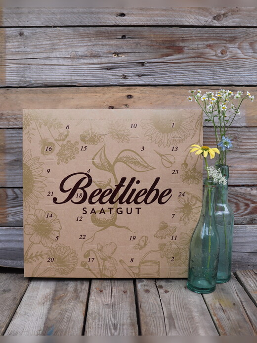 BIO-Blumensamen Adventskalender 2023 alte & seltene Blumen [samenfest]