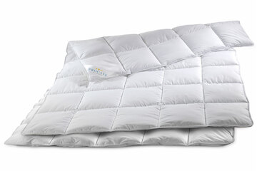 MICRO-COMFORT 4 Jahreszeiten Steppdecke mit Druckknöpfen