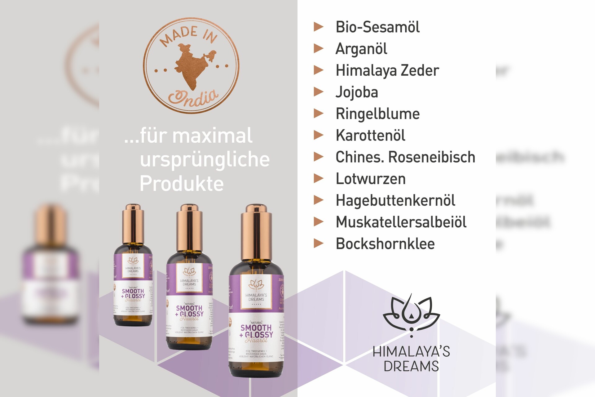 Ayurveda Haaröl Smooth & Glossy