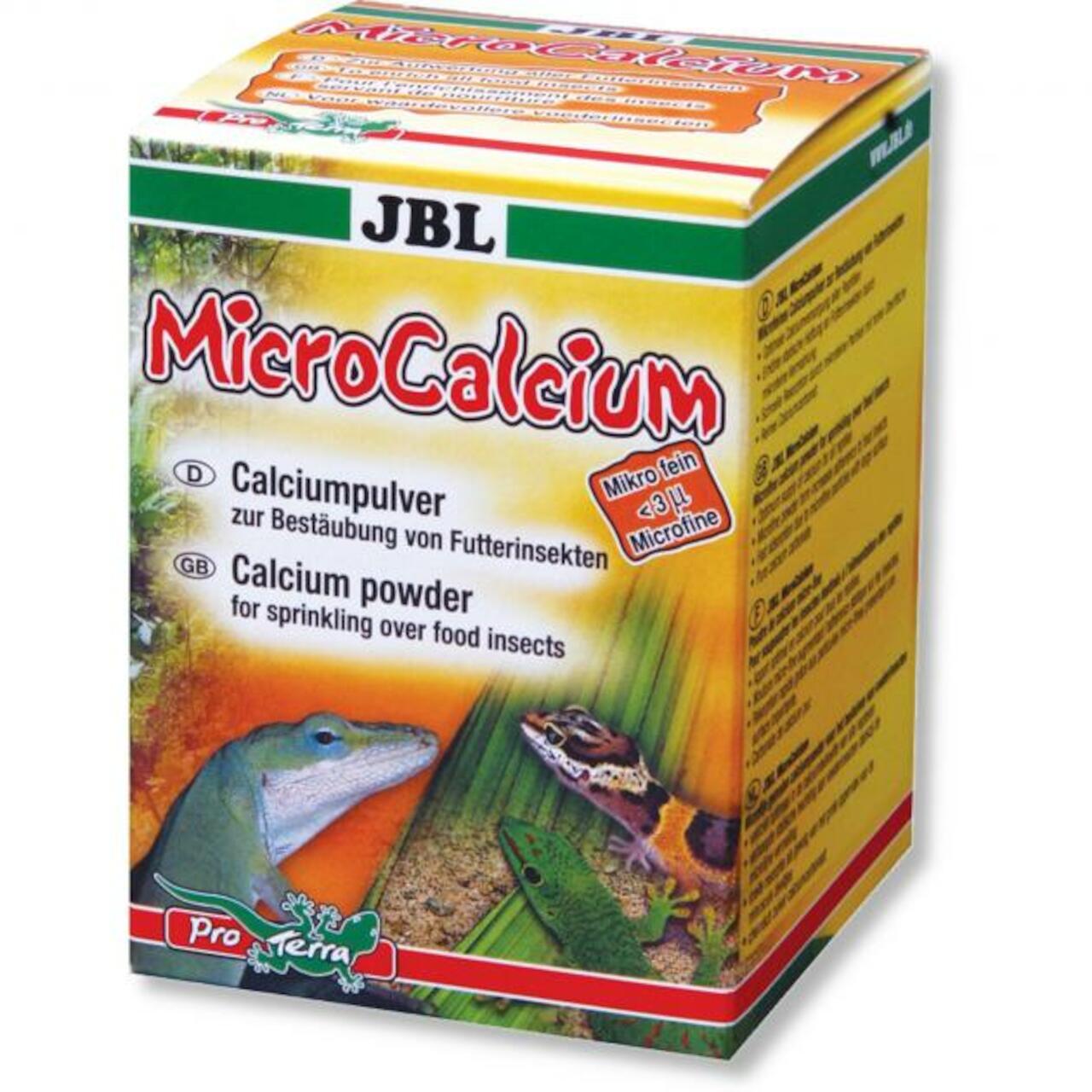 JBL MicroCalcium Mineralien-Ergänzungsfutter 100g