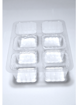 24 Anzuchttöpfe aus Plastik / Kunststoff (5x5x7 cm)