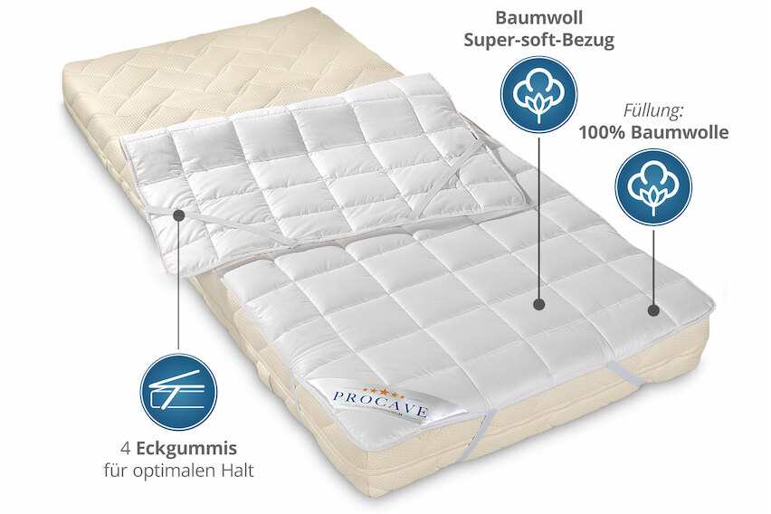 NATUR COTTON Baumwolle Matratzenschoner