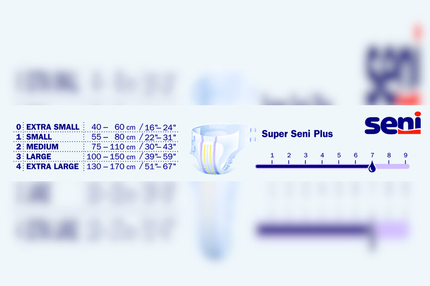 Super Seni Plus Inkontinenzhose Windel für Erwachsene Medium Gr. 2 10 Stück