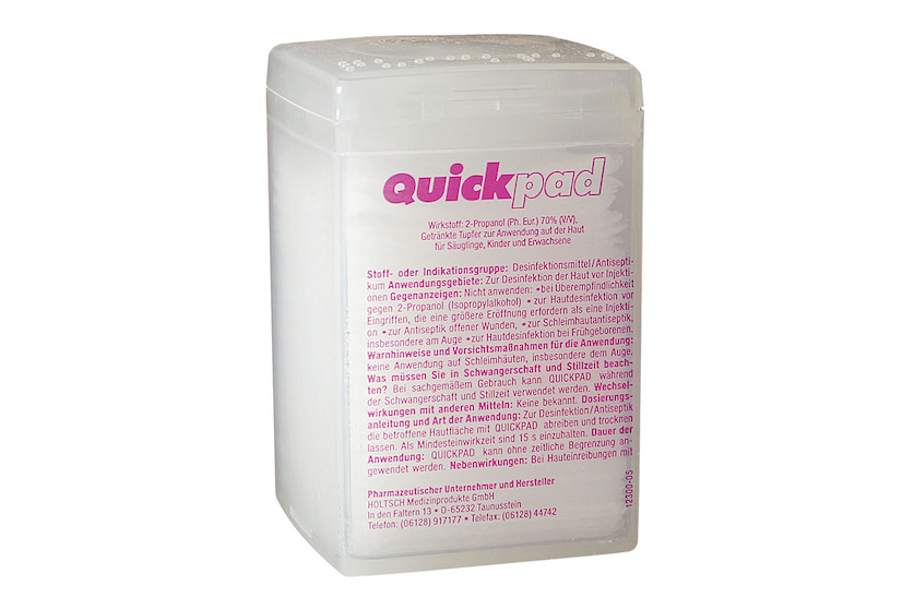 Quickpad Alkoholtupfer 44 x 44 mm