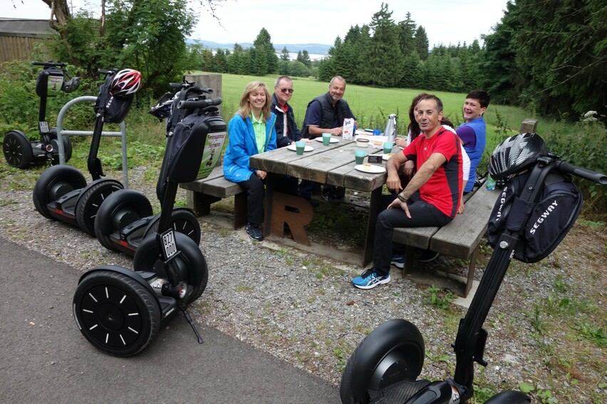 Segway-Tour Hohe Tanne mit Picknick am Rennsteig