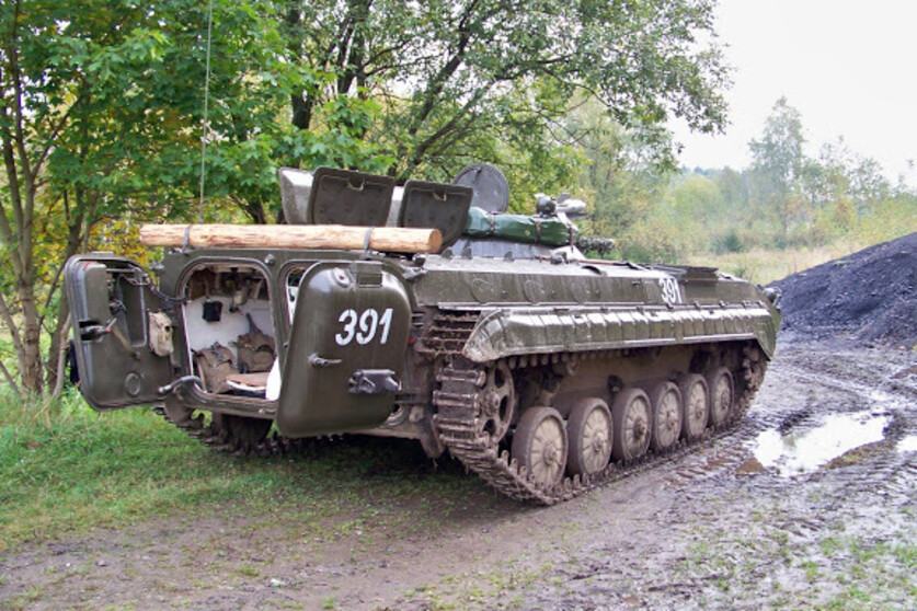 Mitfahren im Panzer