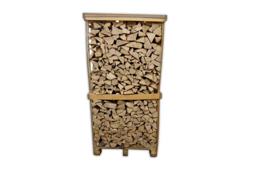 Eiche Brennholz auf 1-RM-Palette (kammergetrocknet)
