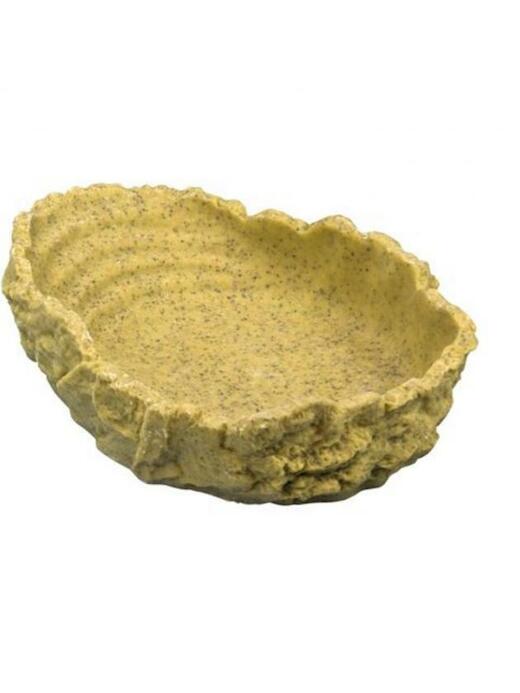 Hobby Trinkschale M (ocker, 150 ml, 14 x 11 x 5 cm)