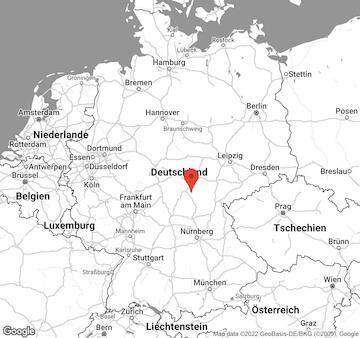 Karte von Übernachten im Stasi Bunker