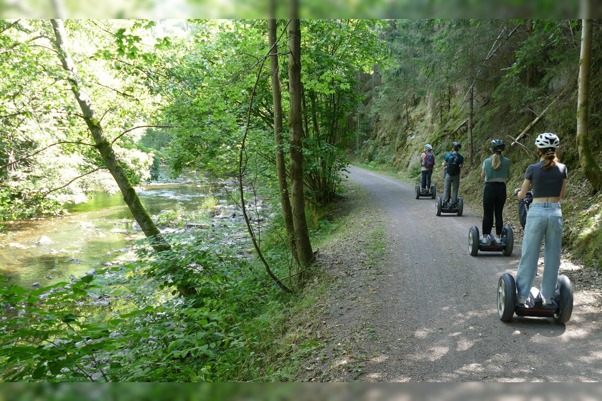 Segway-Tour Schwarzatal-Panorama