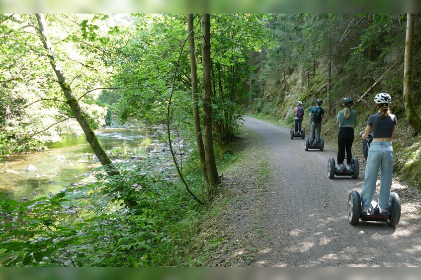 Segway-Tour Schwarzatal-Panorama