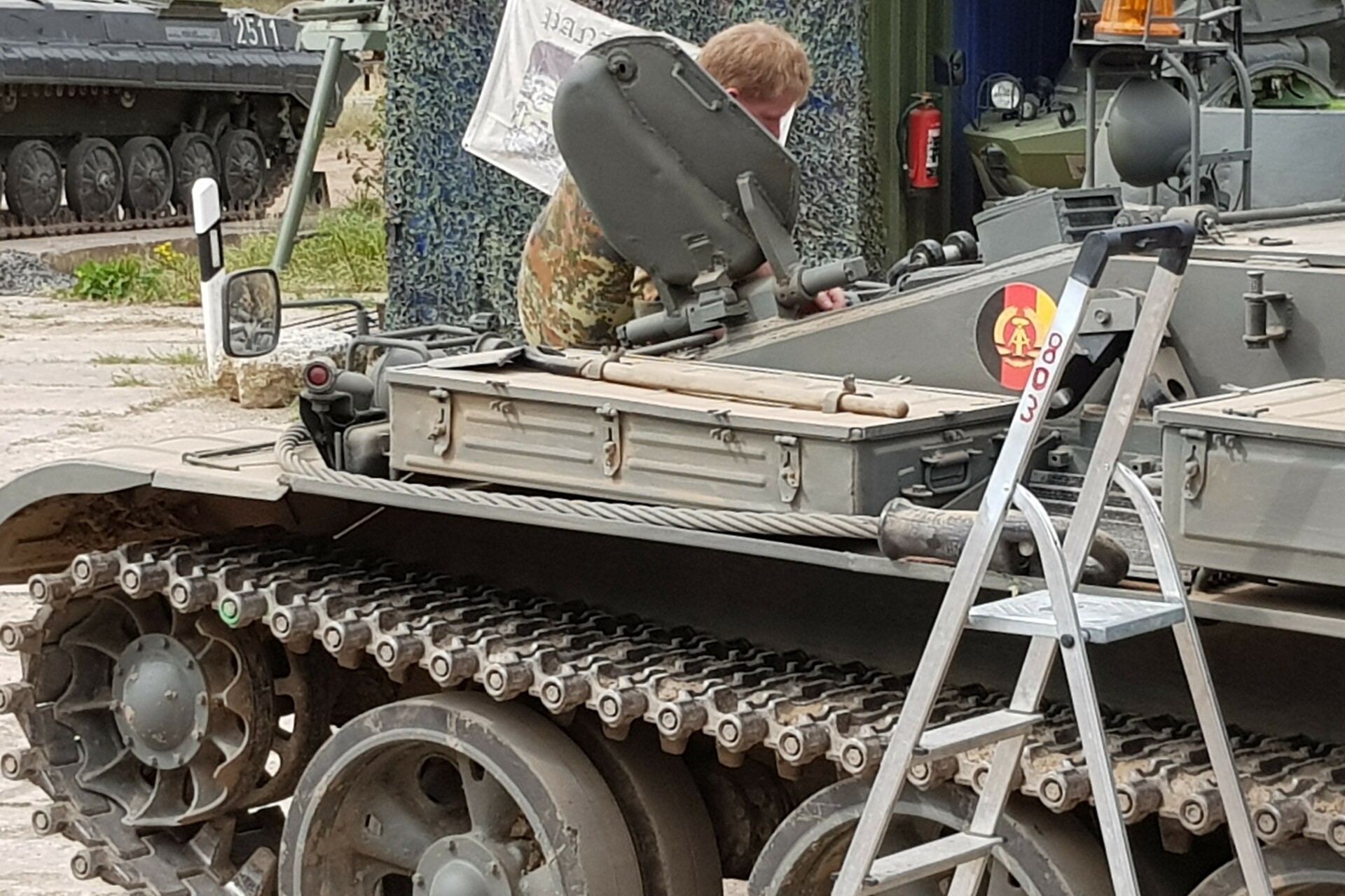 Panzer selber fahren im T-55