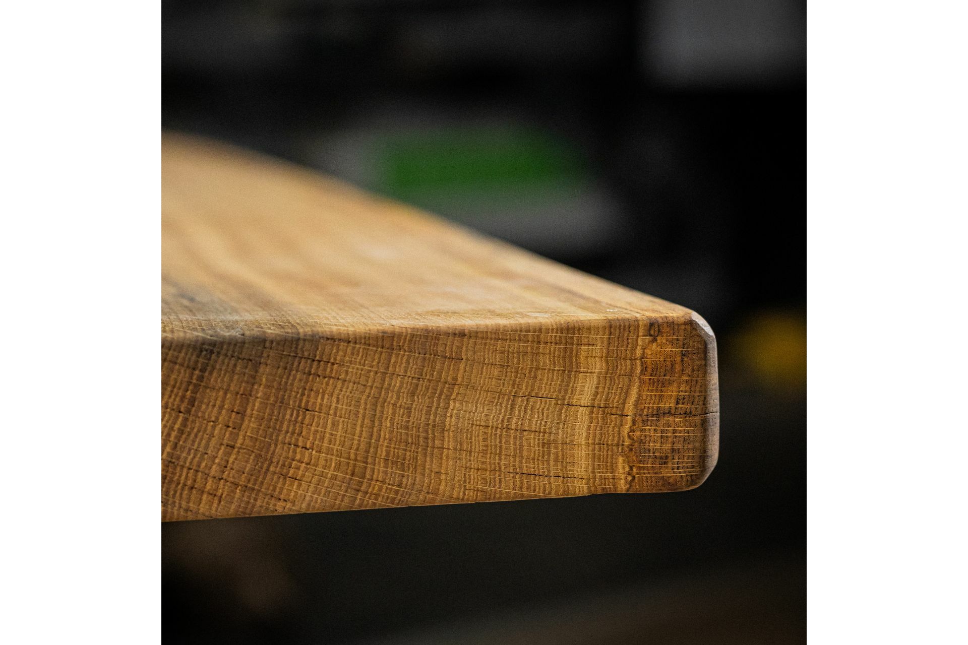 Massiver Holztisch Eiche - Esstisch aus einem Stück